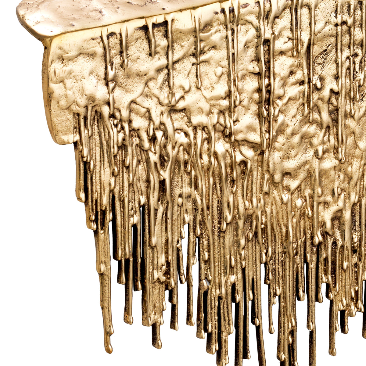 Melting Brass Table Decor Grove | Cabothousefurniture.com