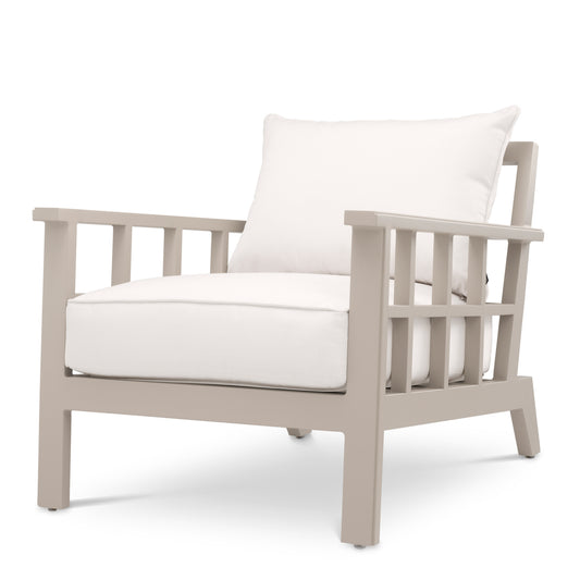White Outdoor Armchair Cap-Ferrat | Cabothousefurniture.com