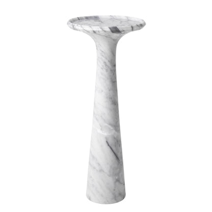 Marble Side Table High Pompano | Cabothousefurniture.com