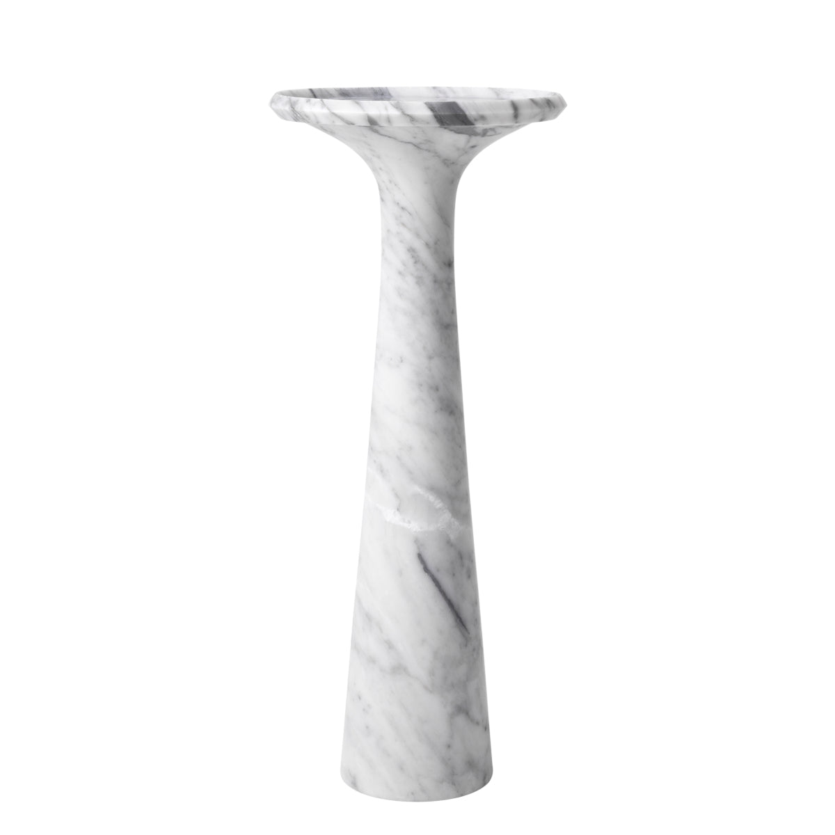 Marble Side Table High Pompano | Cabothousefurniture.com
