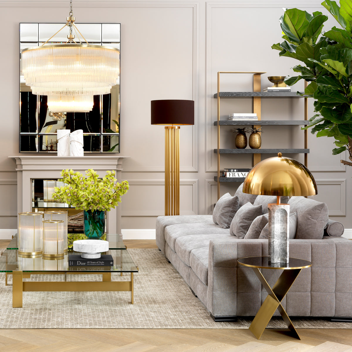 X-Legged Side Table S Fitch | Cabothousefurniture.com