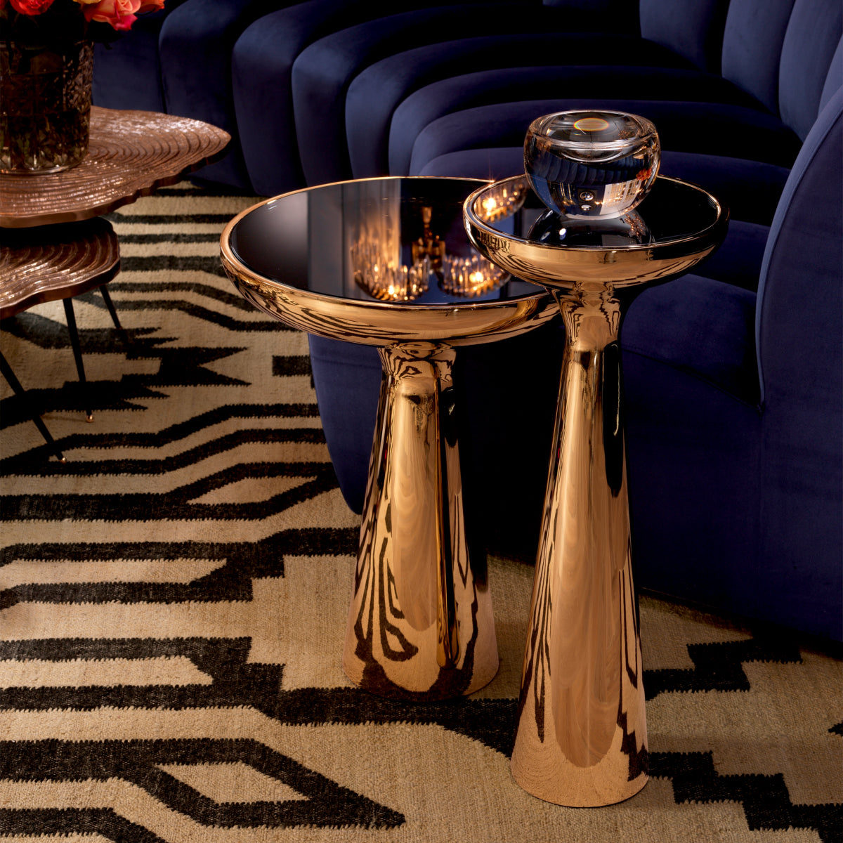 Tower Side Table Lindos | Cabothousefurniture.com
