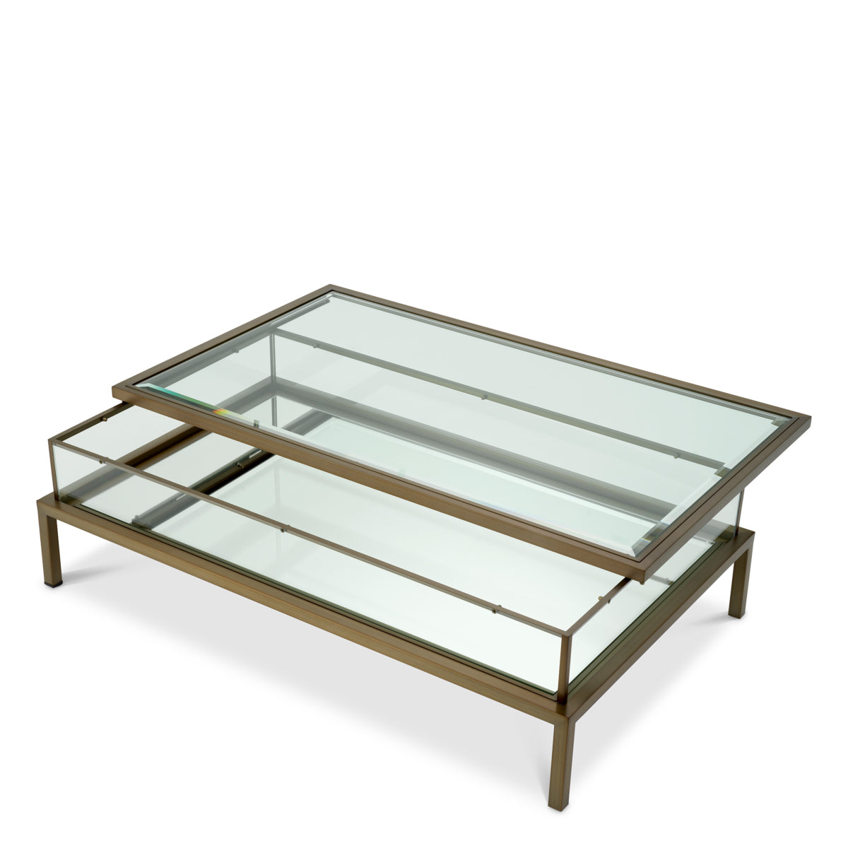 Sliding Top Coffee Table Harvey | Cabothousefurniture.com