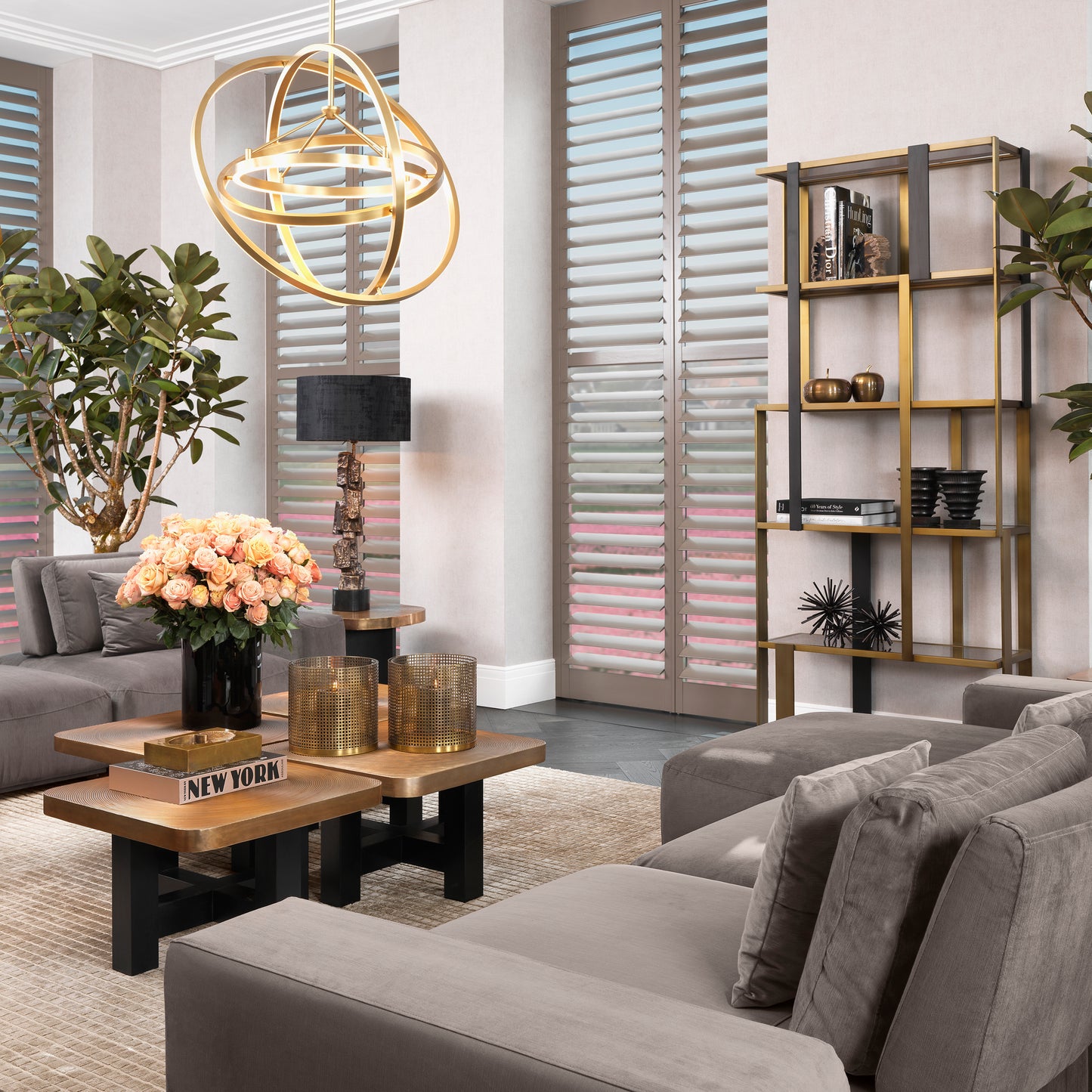 5 Shelf Display Cabinet Clio