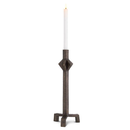 Bronze Vintage Candle Holder Conti | Cabothousefurniture.com