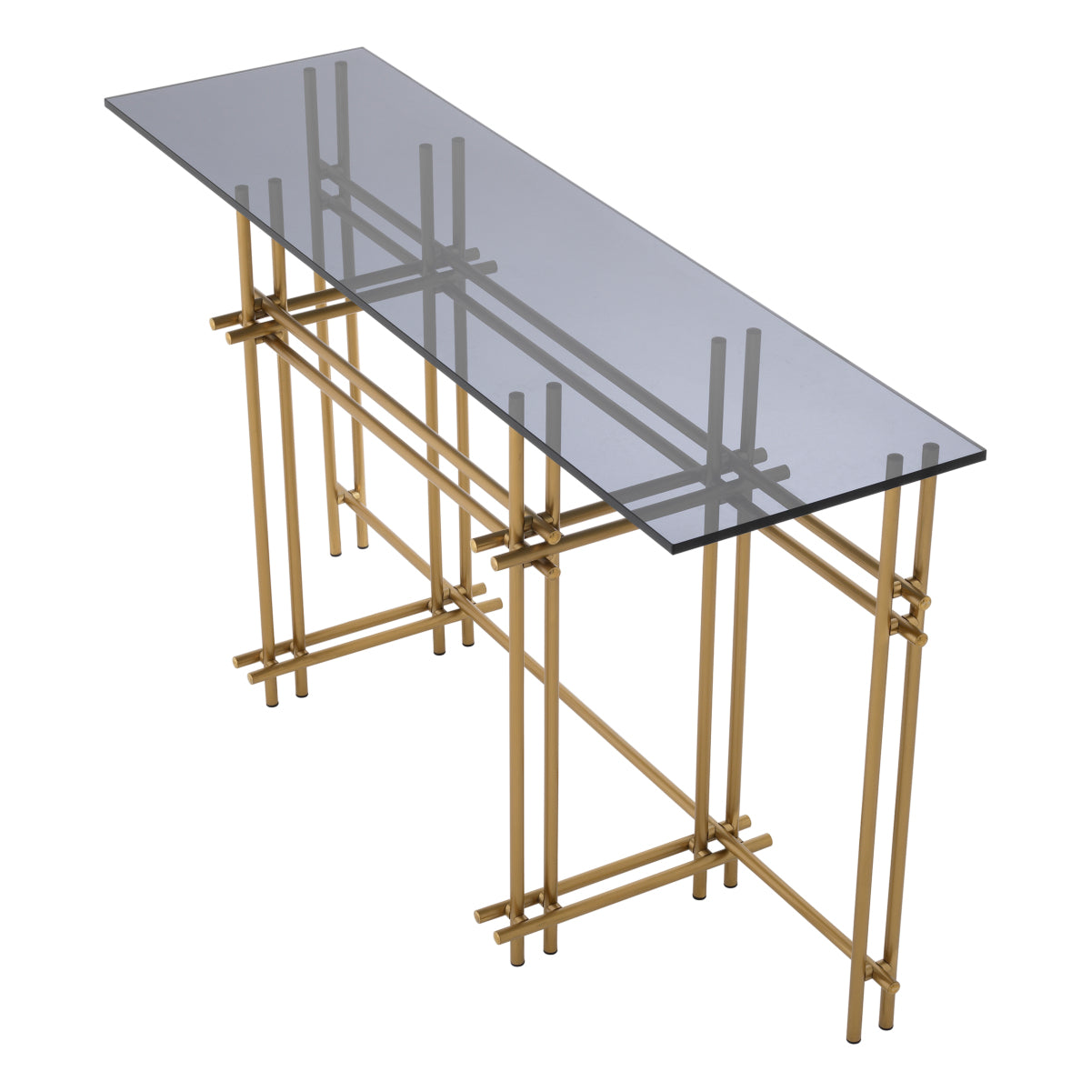 Smoked Glass Console Table | Cabothousefurniture.com