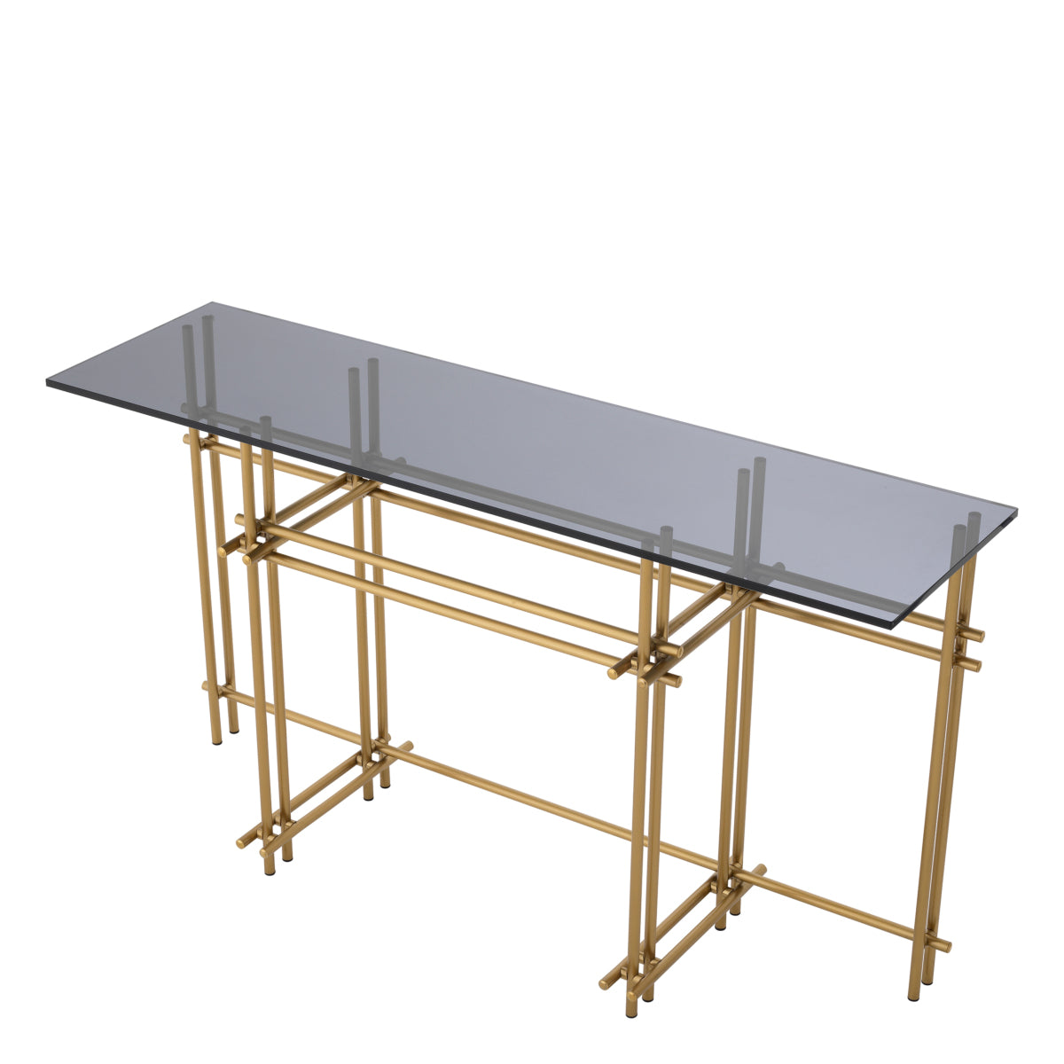 Smoked Glass Console Table | Cabothousefurniture.com