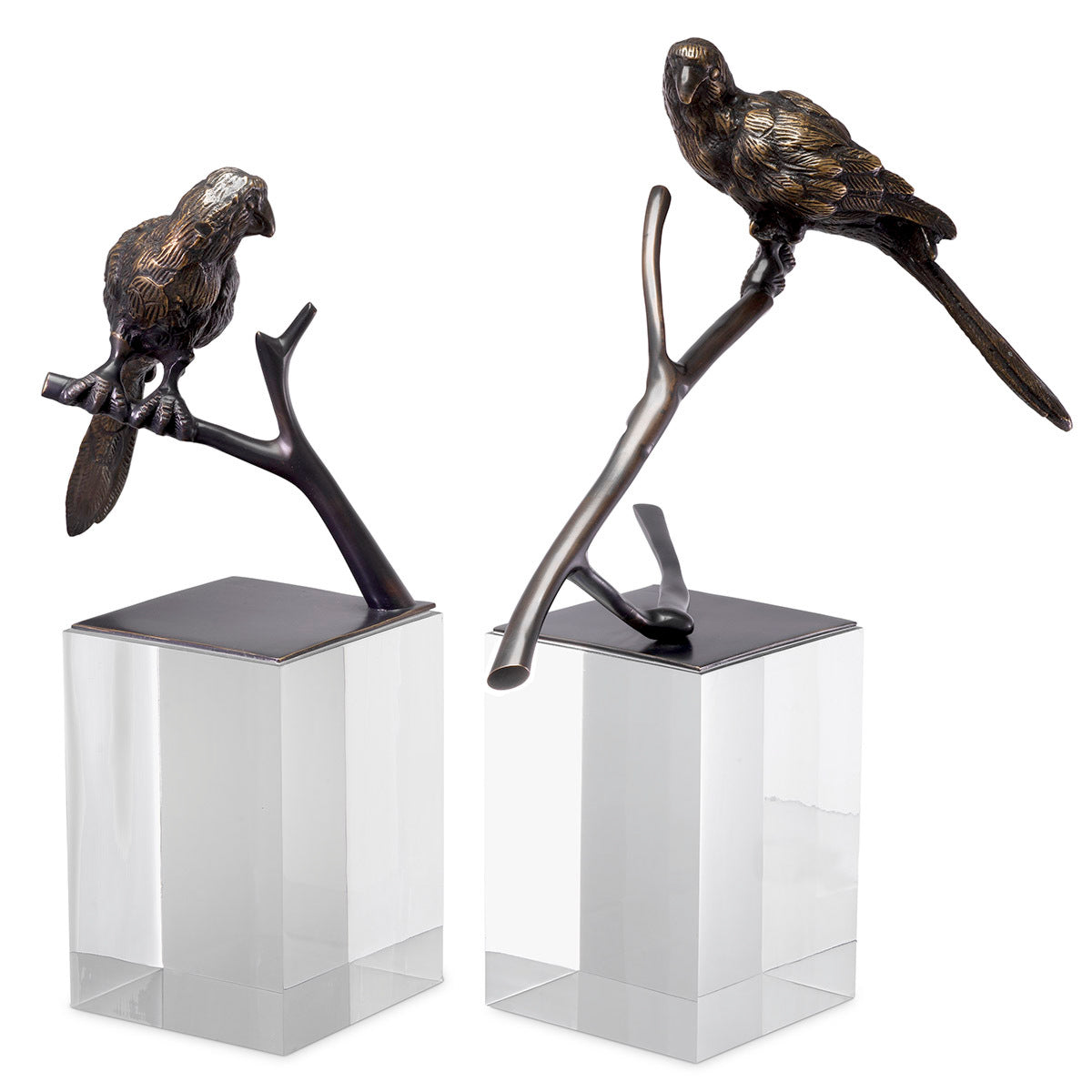 Bird Figurines (2) Morgana | Cabothousefurniture.com