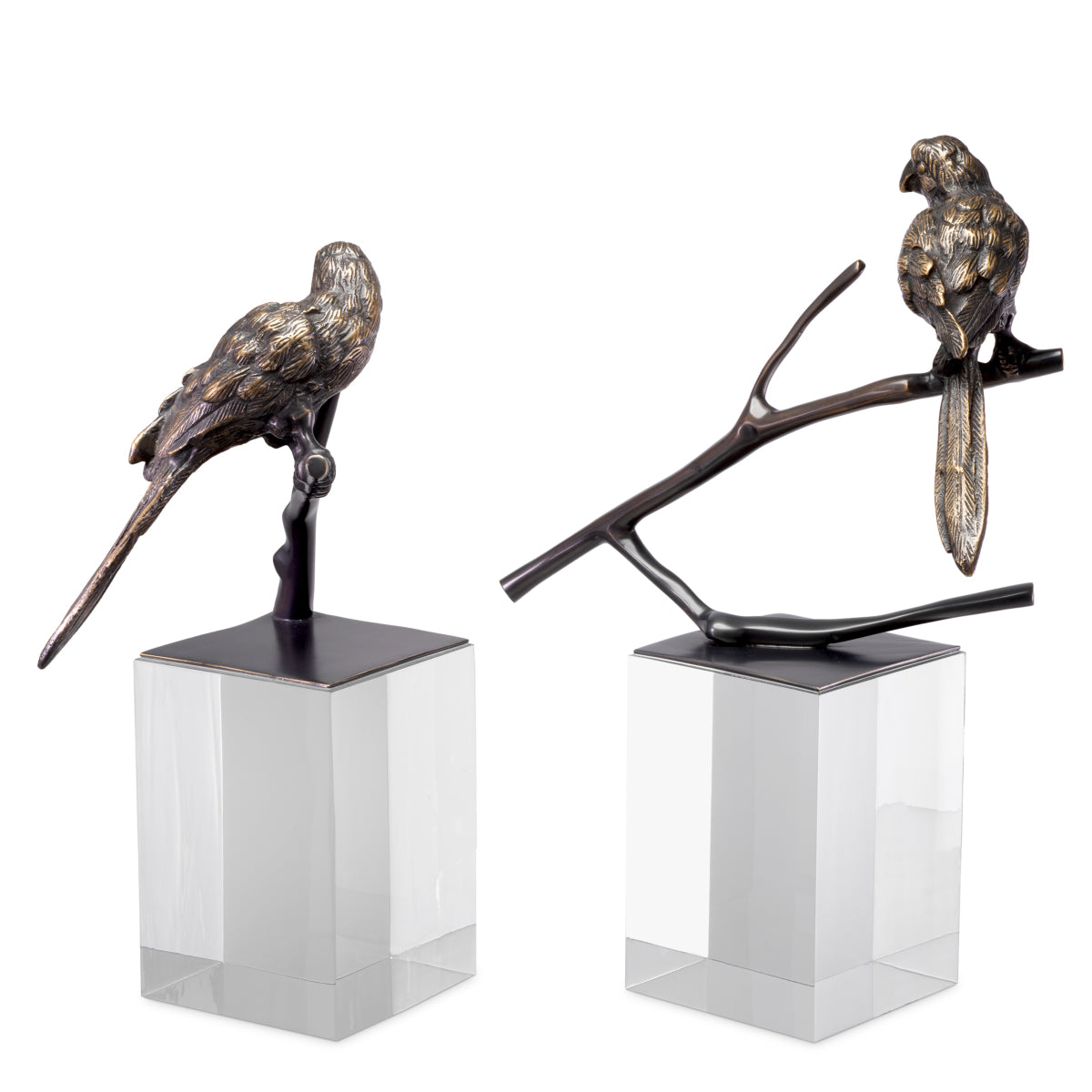 Bird Figurines (2) Morgana | Cabothousefurniture.com