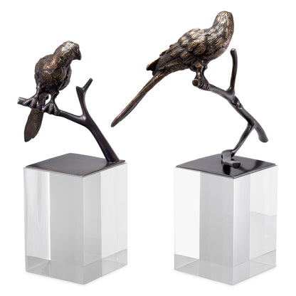 Bird Figurines (2) Morgana | Cabothousefurniture.com
