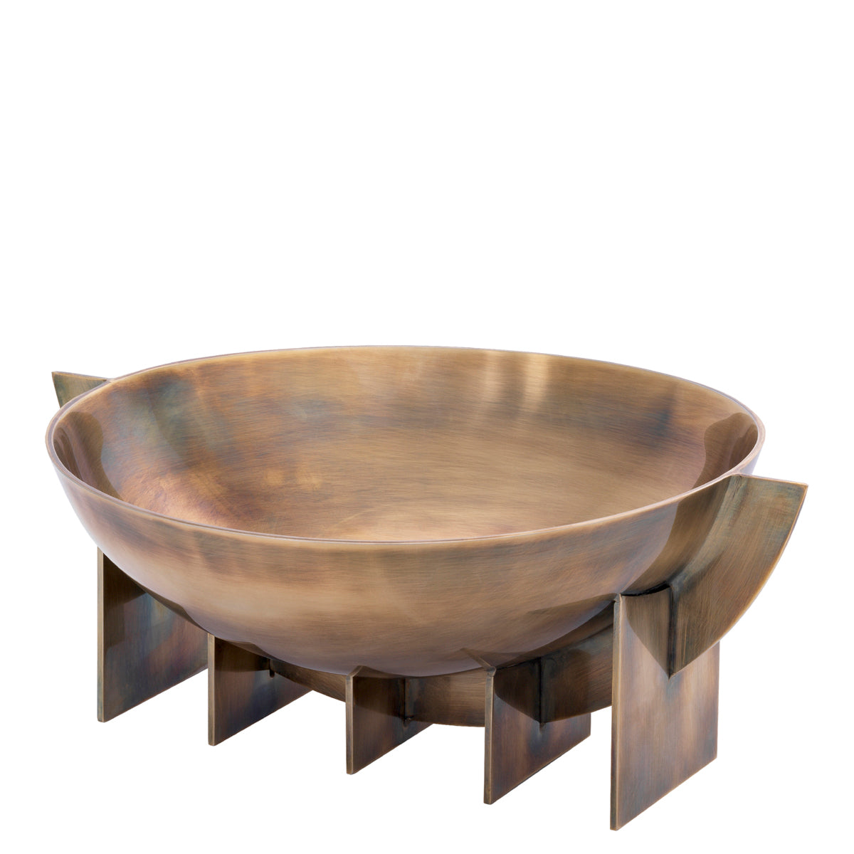 Decorative Metal Bowl Bismarck | Cabothousefurniture.com