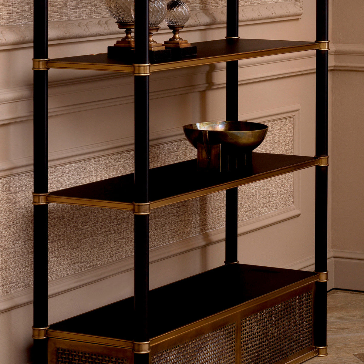 Decorative Metal Bowl Bismarck | Cabothousefurniture.com