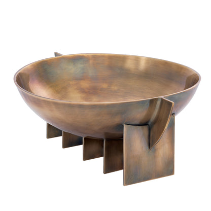 Decorative Metal Bowl Bismarck | Cabothousefurniture.com