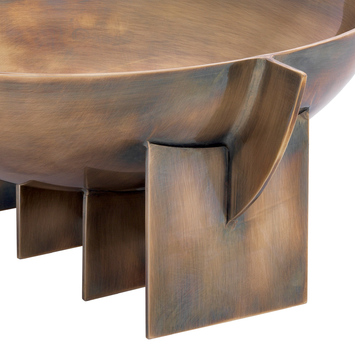 Decorative Metal Bowl Bismarck | Cabothousefurniture.com