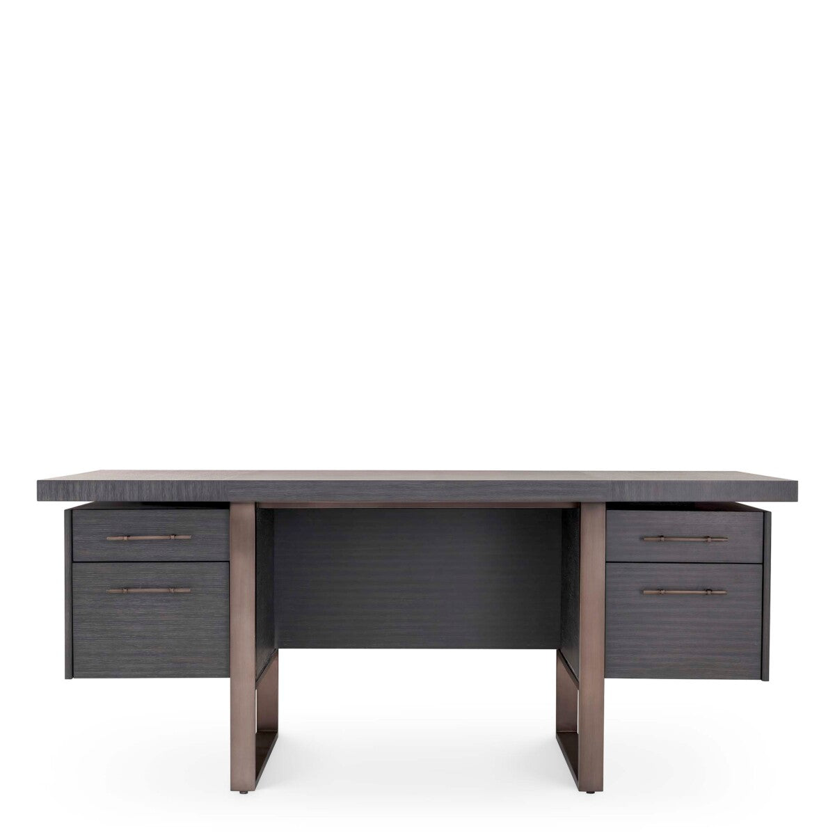 Charcoal Oak Desk Canova | Cabothousefurniture.com