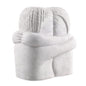 White Marble Object Love Couple | Cabothousefurniture.com