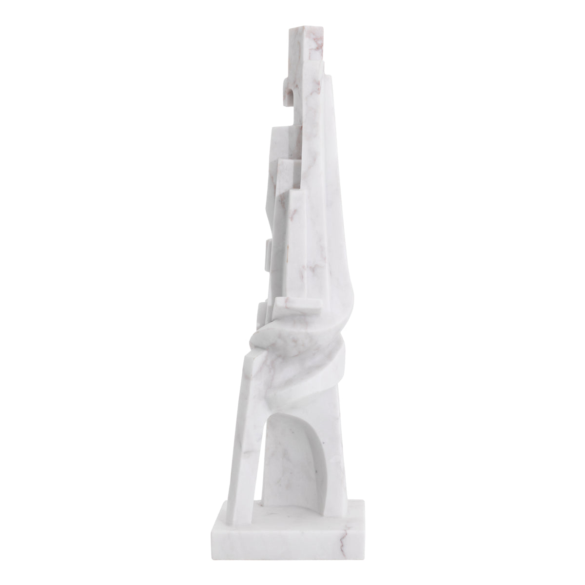 White Marble Statue Atticus | Cabothousefurniture.com