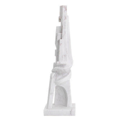 White Marble Statue Atticus | Cabothousefurniture.com
