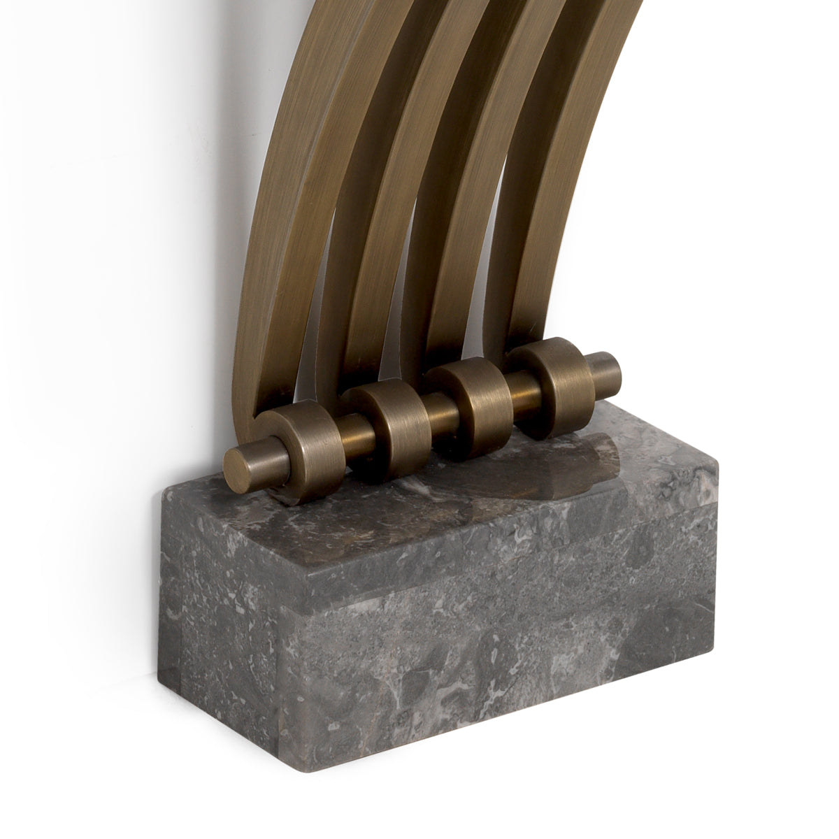 Brass Marble Console Table Renaissance | Cabothousefurniture.com