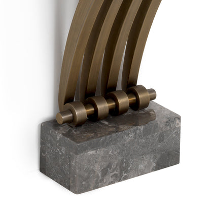 Brass Marble Console Table Renaissance | Cabothousefurniture.com