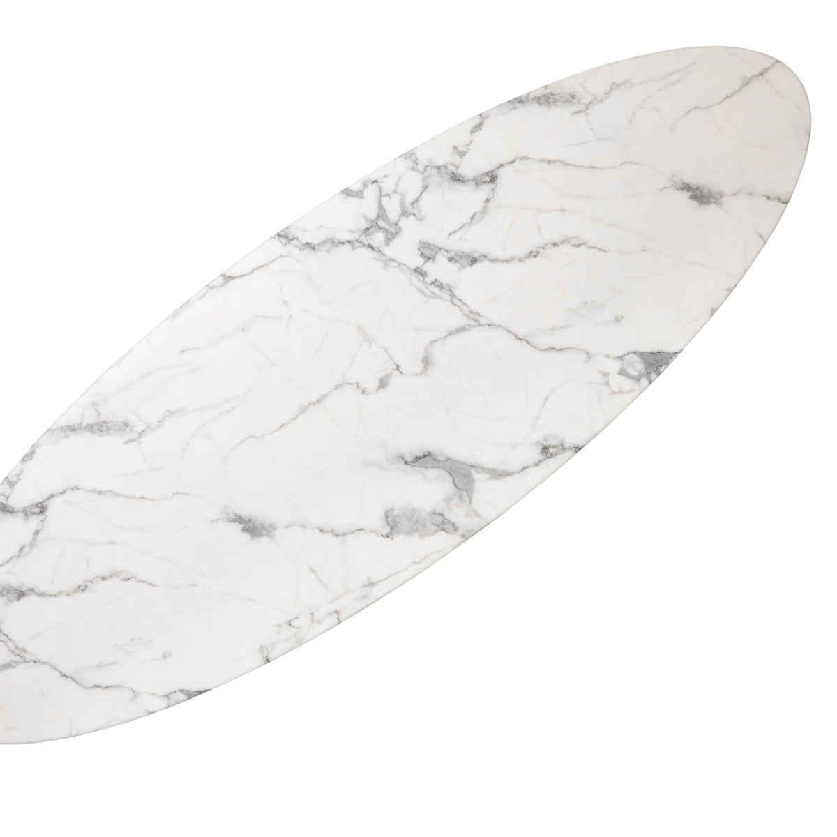 Marble Oval Coffee Table Aurore