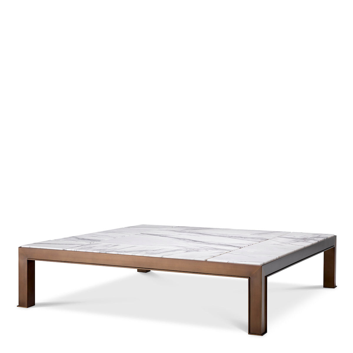 White Marble Coffee Table Tardieu | Cabothousefurniture.com