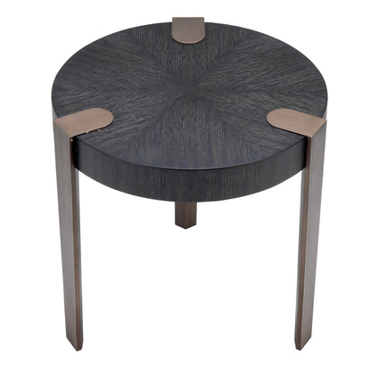 Gray Oak Side Table Oxnard