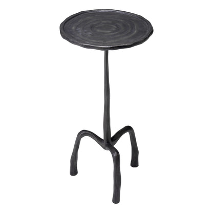 Round Bronze Side Table Kubu