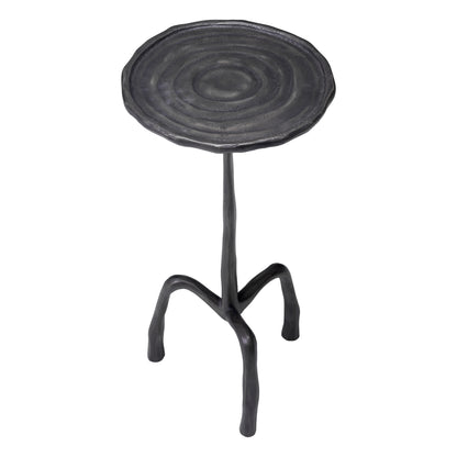 Round Bronze Side Table Kubu