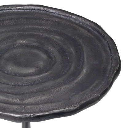 Round Bronze Side Table Kubu