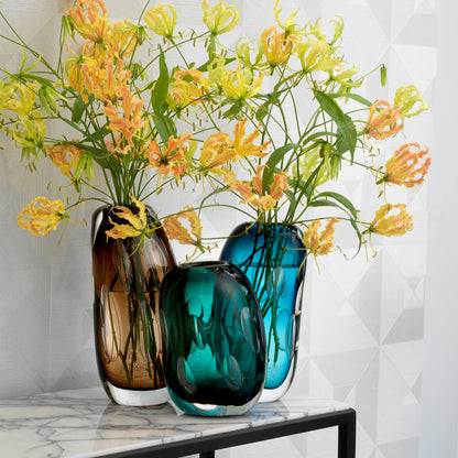 Handblown Glass Vase S Sianni | Cabothousefurniture.com