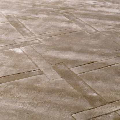 Gray Hand Woven Carpet La Belle | Cabothousefurniture.com