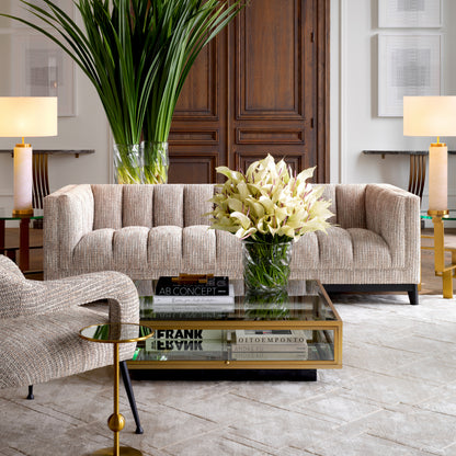 Plush Silver Sand Carpet La Belle | Cabothousefurniture.com