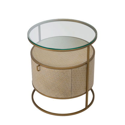 Round Nightstand Napa Valley