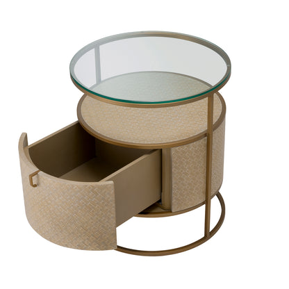 Round Nightstand Napa Valley