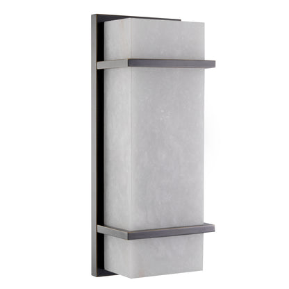 Alabaster Bronze Wall Lamp Spike | Cabothousefurniture.com