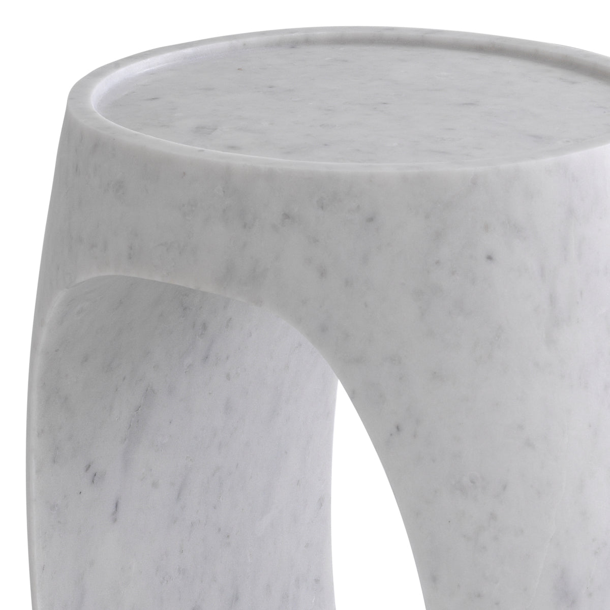 Marble Side Table High Clipper
