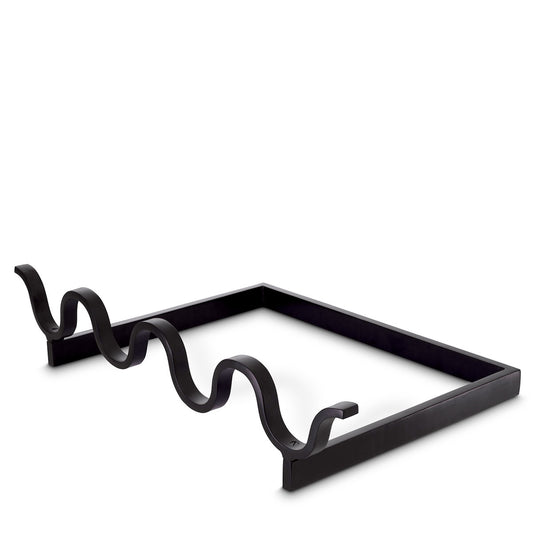 Black Minimalist Andiron Barlieu | Cabothousefurniture.com