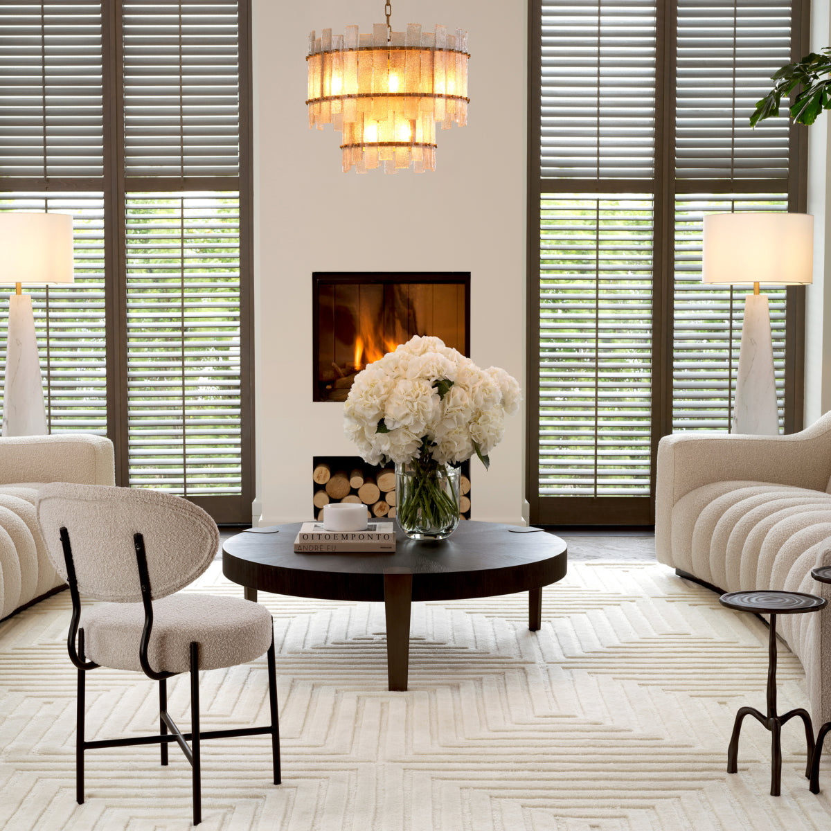 Off-White Wool Carpet 6'5" x 10' Breck | Cabothousefurniture.com