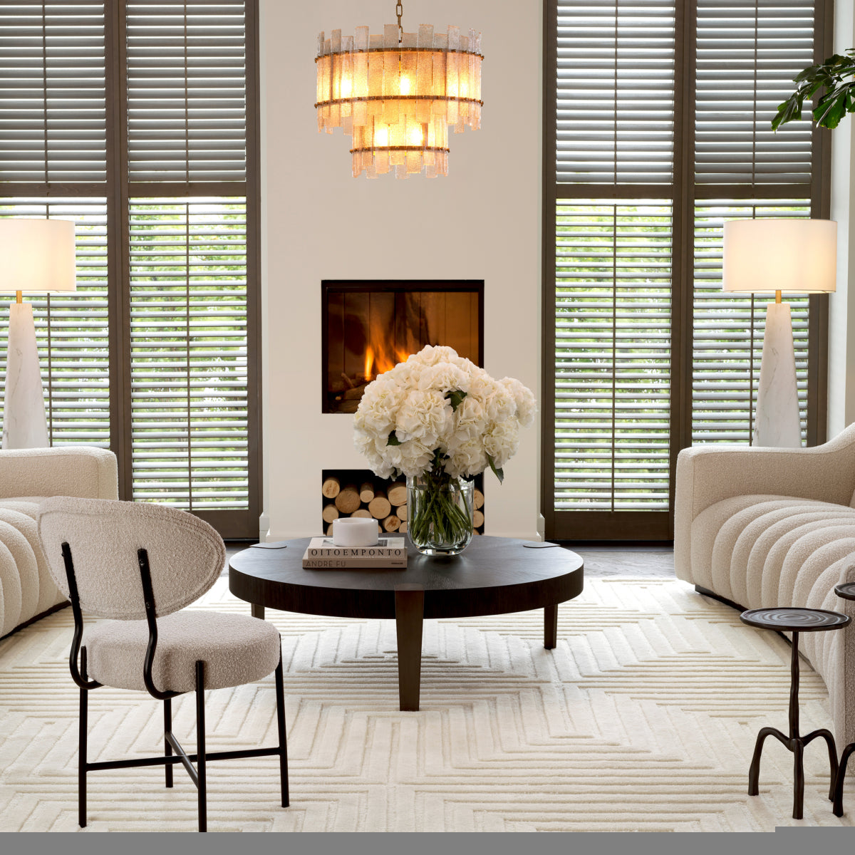 Off-White Wool Carpet 6'5" x 10' Breck | Cabothousefurniture.com