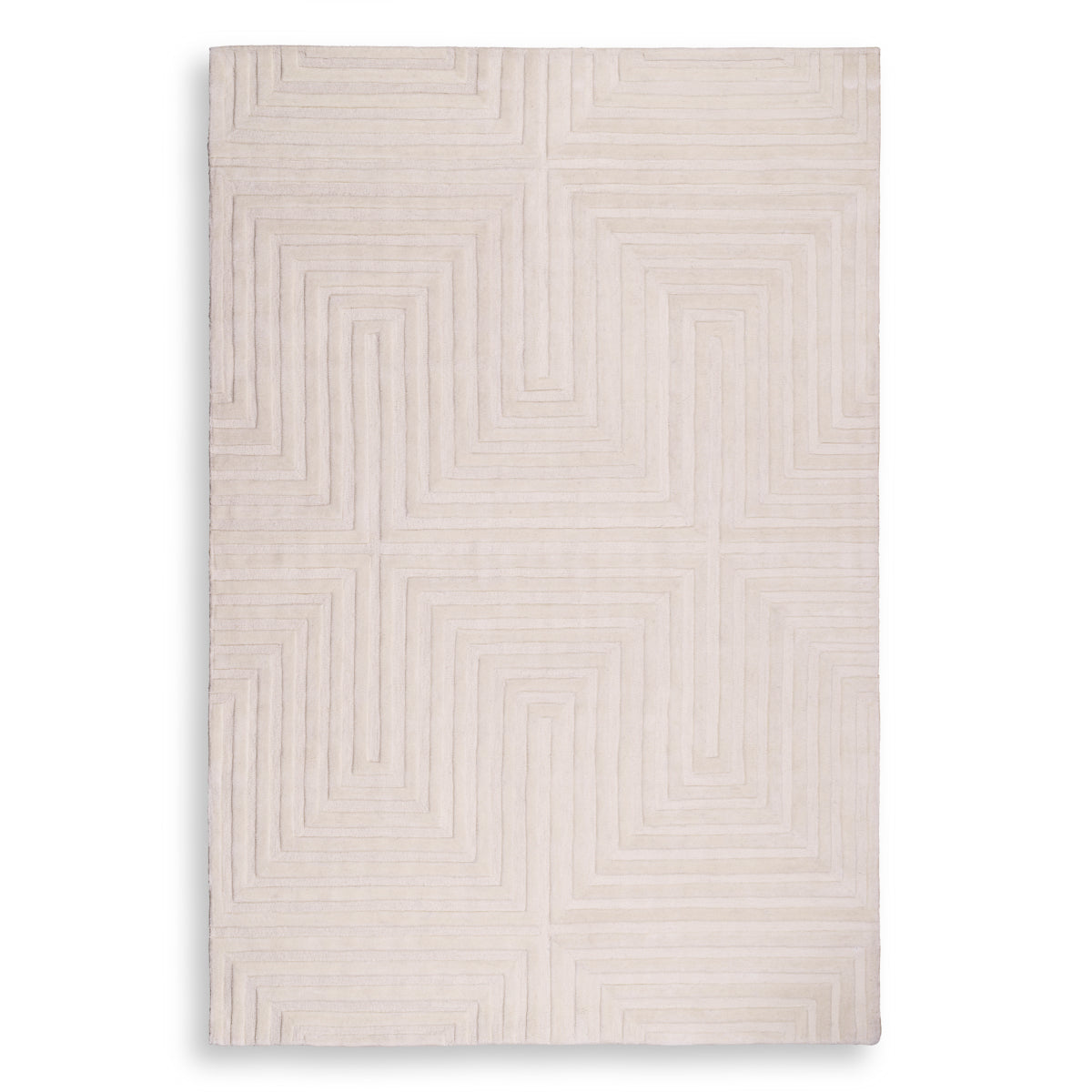 Off-White Wool Carpet 10' x 13' Breck | Cabothousefurniture.com