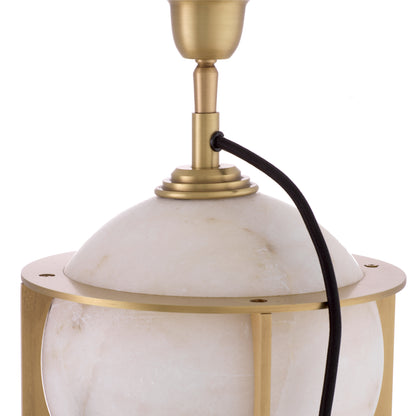 Brass Alabaster Table Lamp Eternity