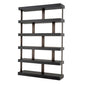Bronze 5 Shelf Bookcase Dalmar