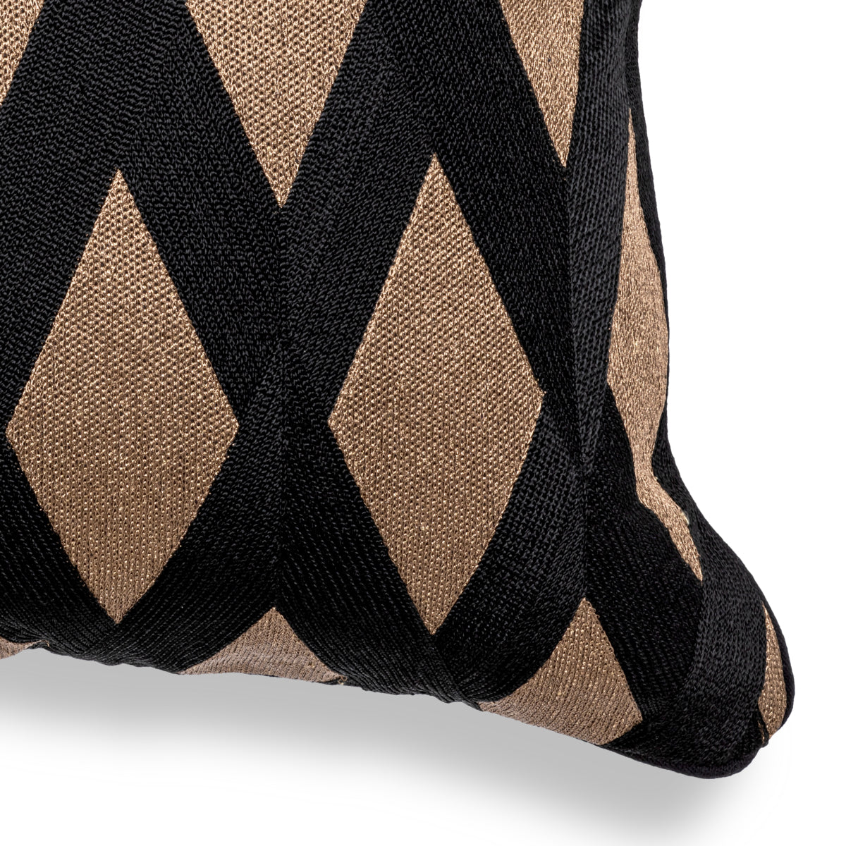 Diamond Pattern Square Pillow Splender | Cabothousefurniture.com