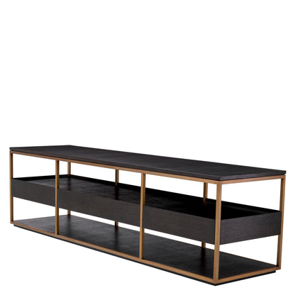 Oak Veneer TV Cabinet L Parker | Cabothousefurniture.com