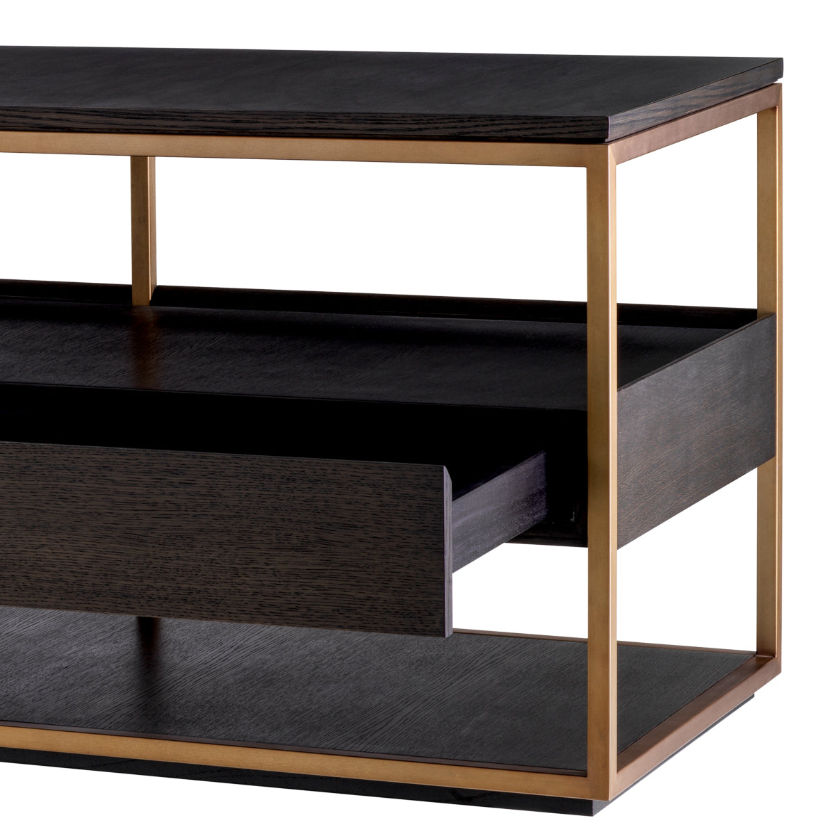 Oak Veneer TV Cabinet L Parker | Cabothousefurniture.com