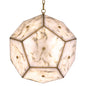 Pentagonal Alabaster Lantern Gallo
