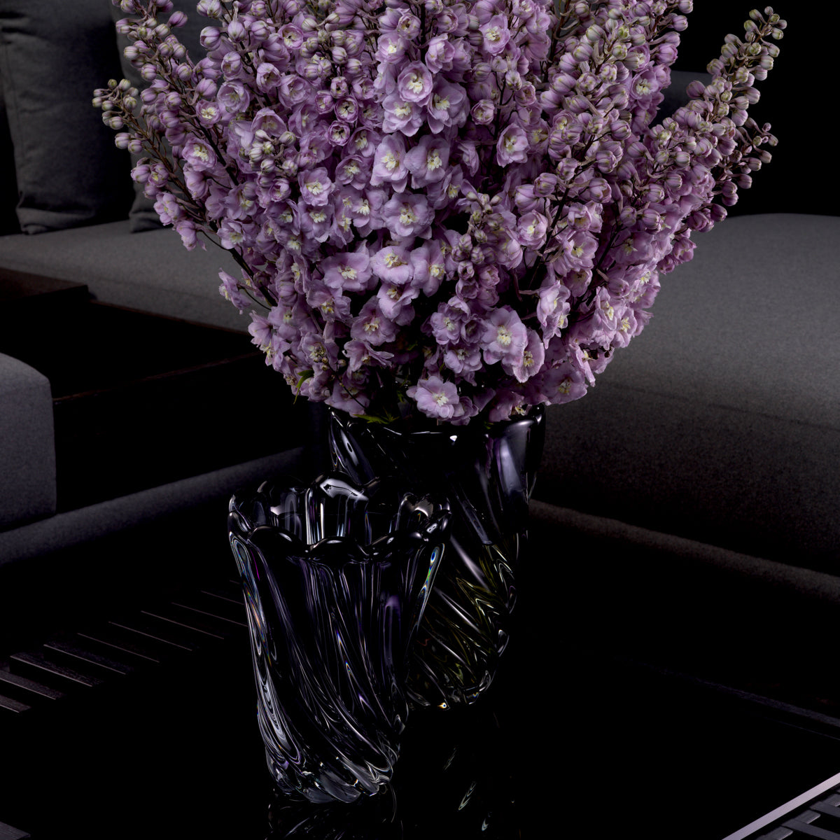 Swirling Glass Vase L Contessa | Cabothousefurniture.com