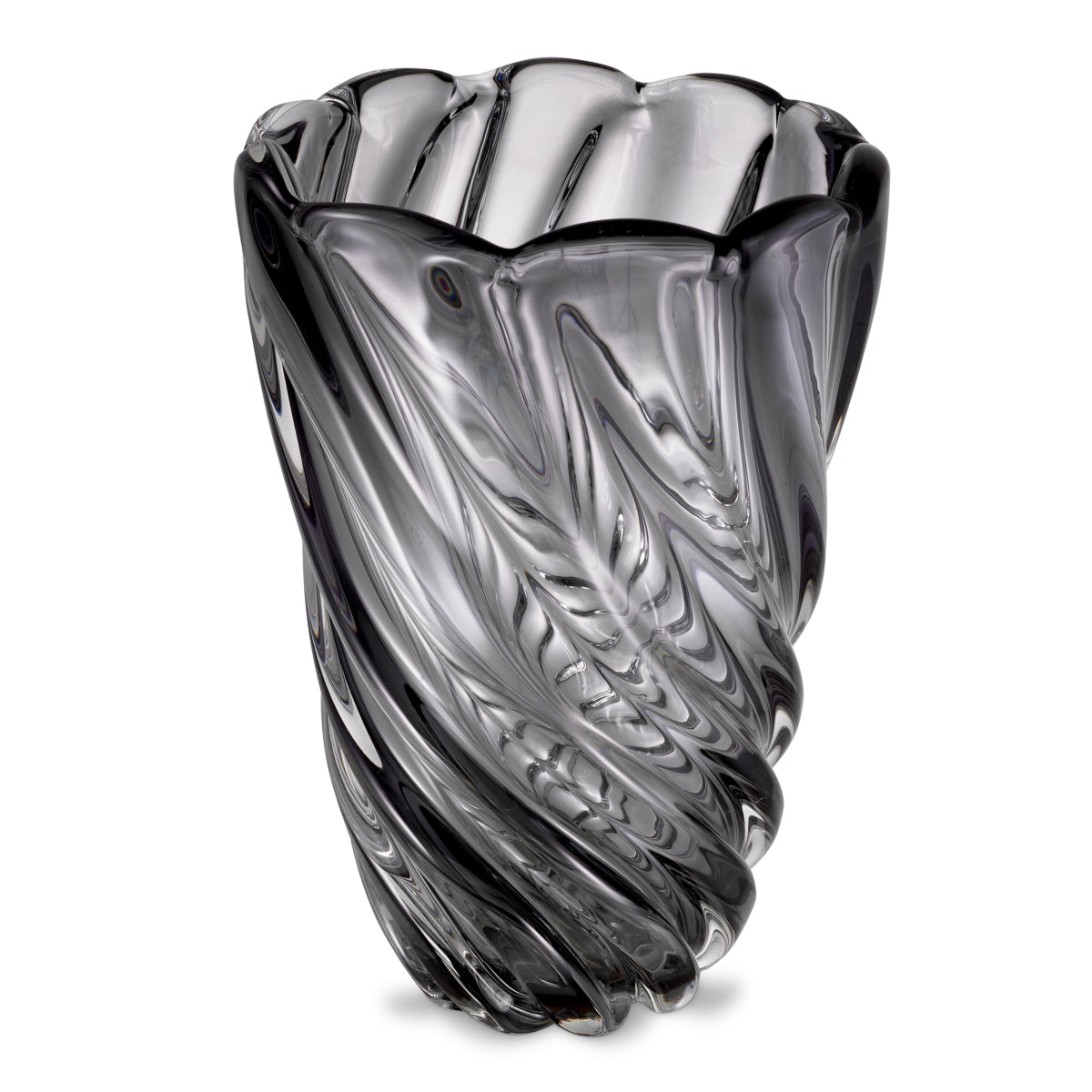 Swirling Glass Vase L Contessa | Cabothousefurniture.com