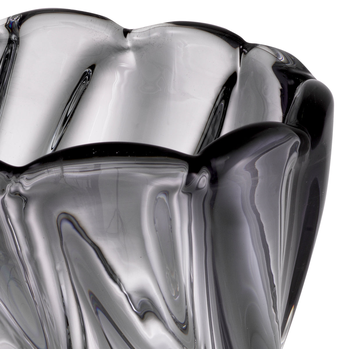 Swirling Glass Vase L Contessa | Cabothousefurniture.com
